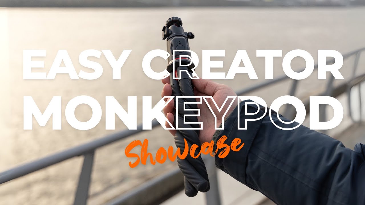Easy Creator MonkeyPod &ndash; Das flexible Stativ f&uuml;r kreative Aufnahmen! 📷