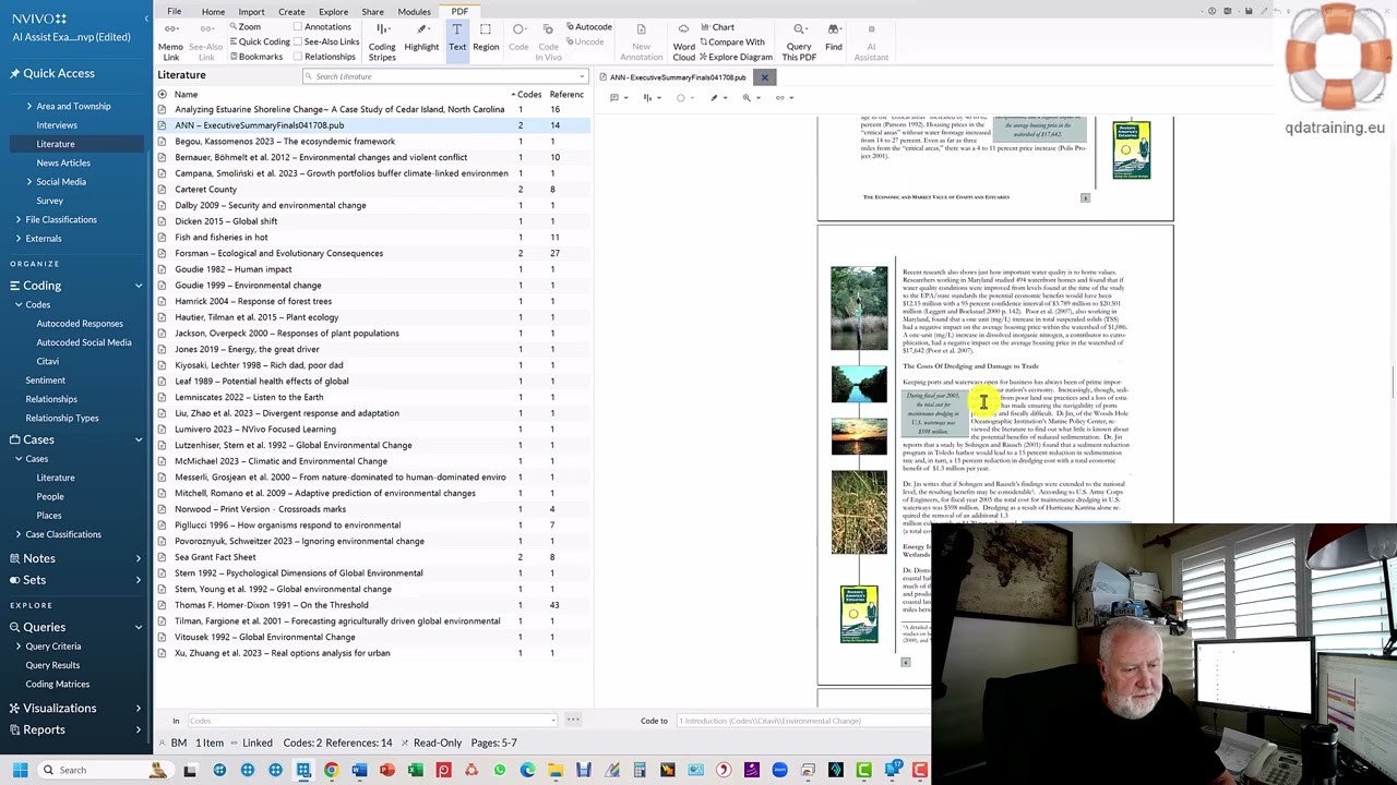 How to use AI Tools in NVivo for Literature Review, Screening and Synthesis
