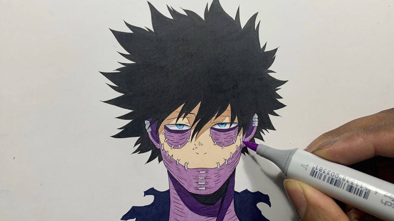 How to Draw Dabi Easy - My Hero Academia (Boku No Hero Academia / 僕のヒーローアカデミア )