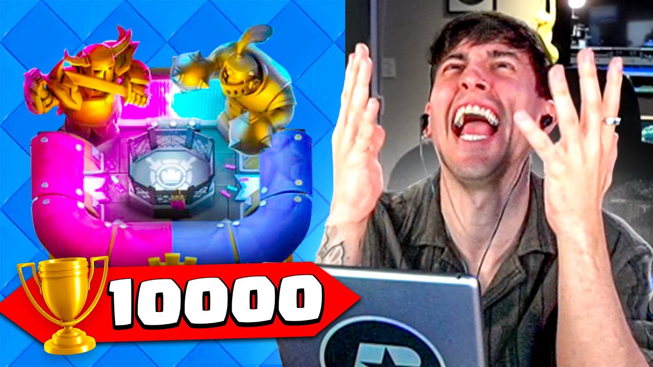 ASÍ LLEGUÉ A LAS 10.000 COPAS EN CLASH ROYALE 🏆