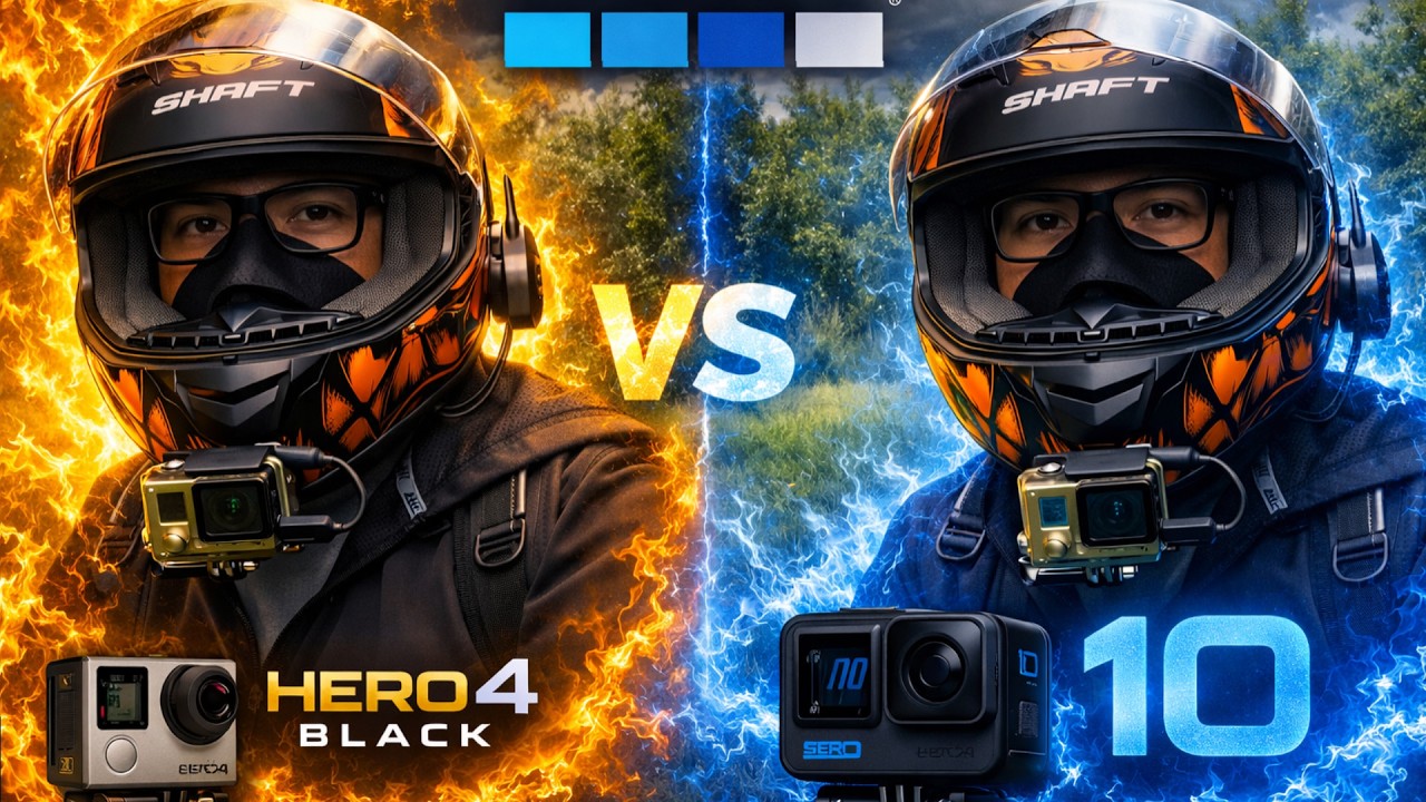 GoPro HERO 10 vs HERO 4 Black  !!! COMPARATIVA
