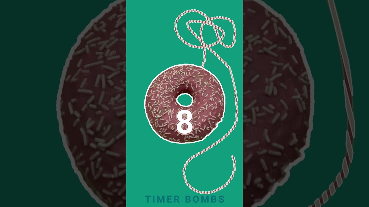 20 Second Real Donut Timer Bomb