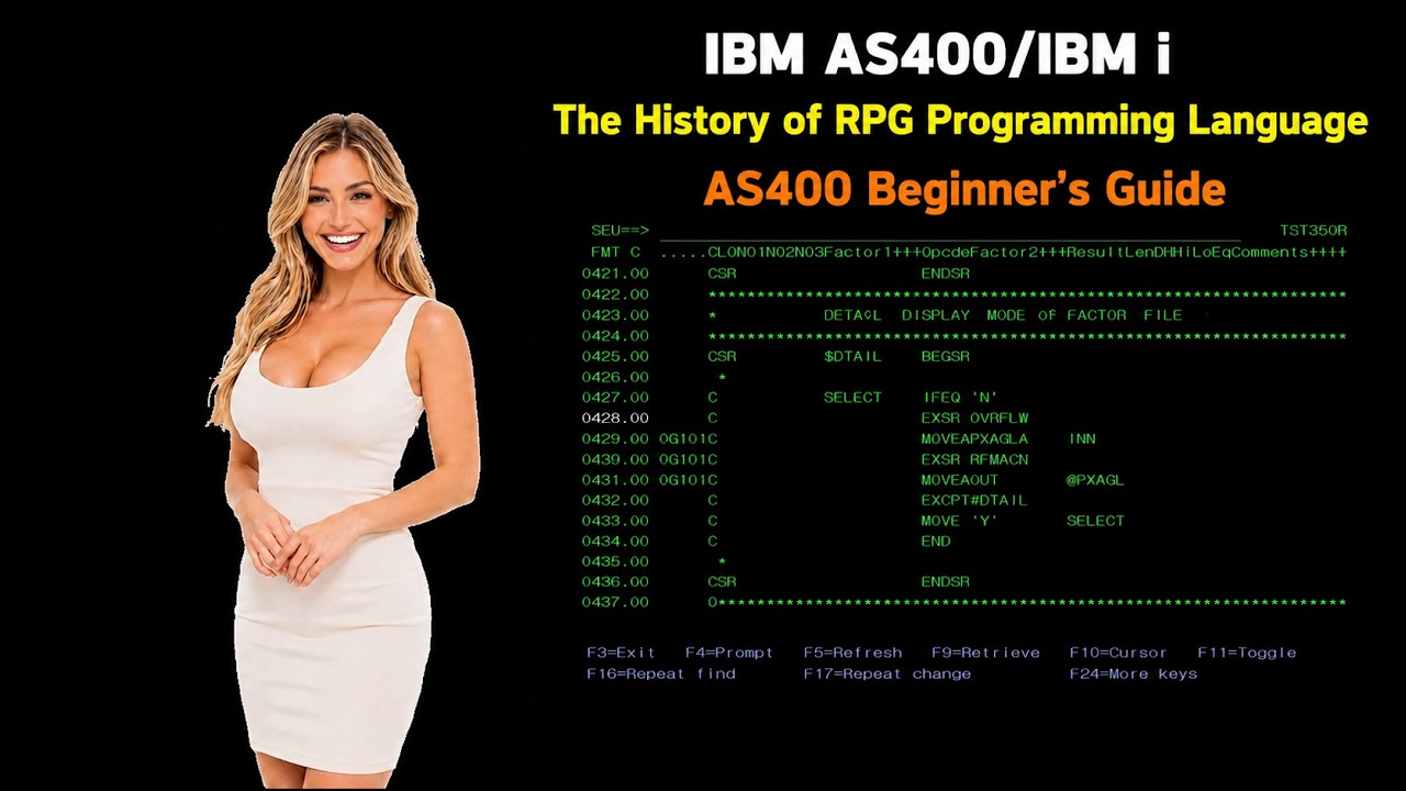 History of AS400 RPG programming language