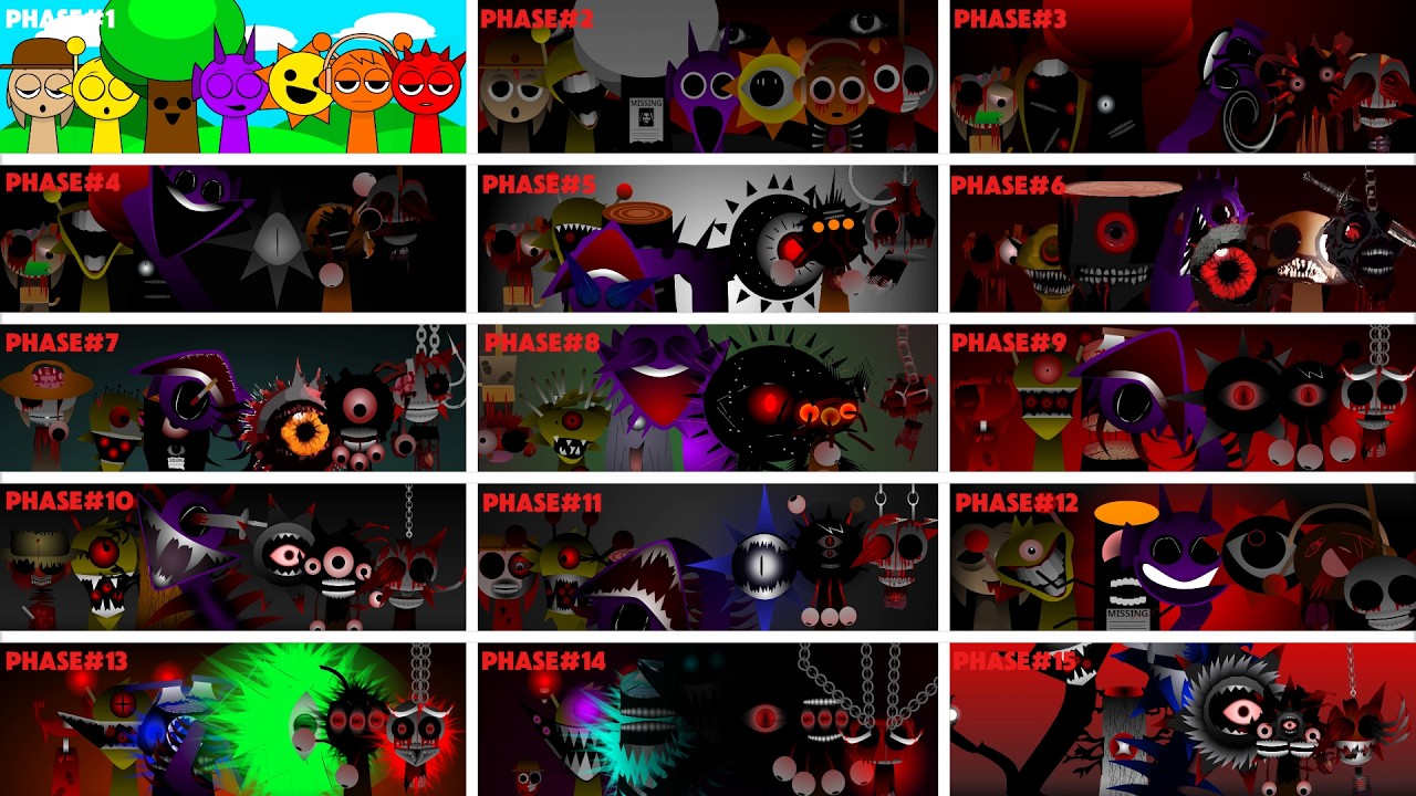 “Fun Time!” - Incredibox Sprunki Mix | Mix All Characters || From Stage 1 To Stage 15 Part 536