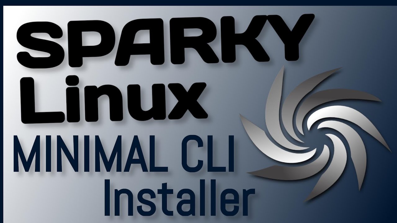 Минимальная установка Sparky Linux через командную строку | Установщик командной строки на основе...