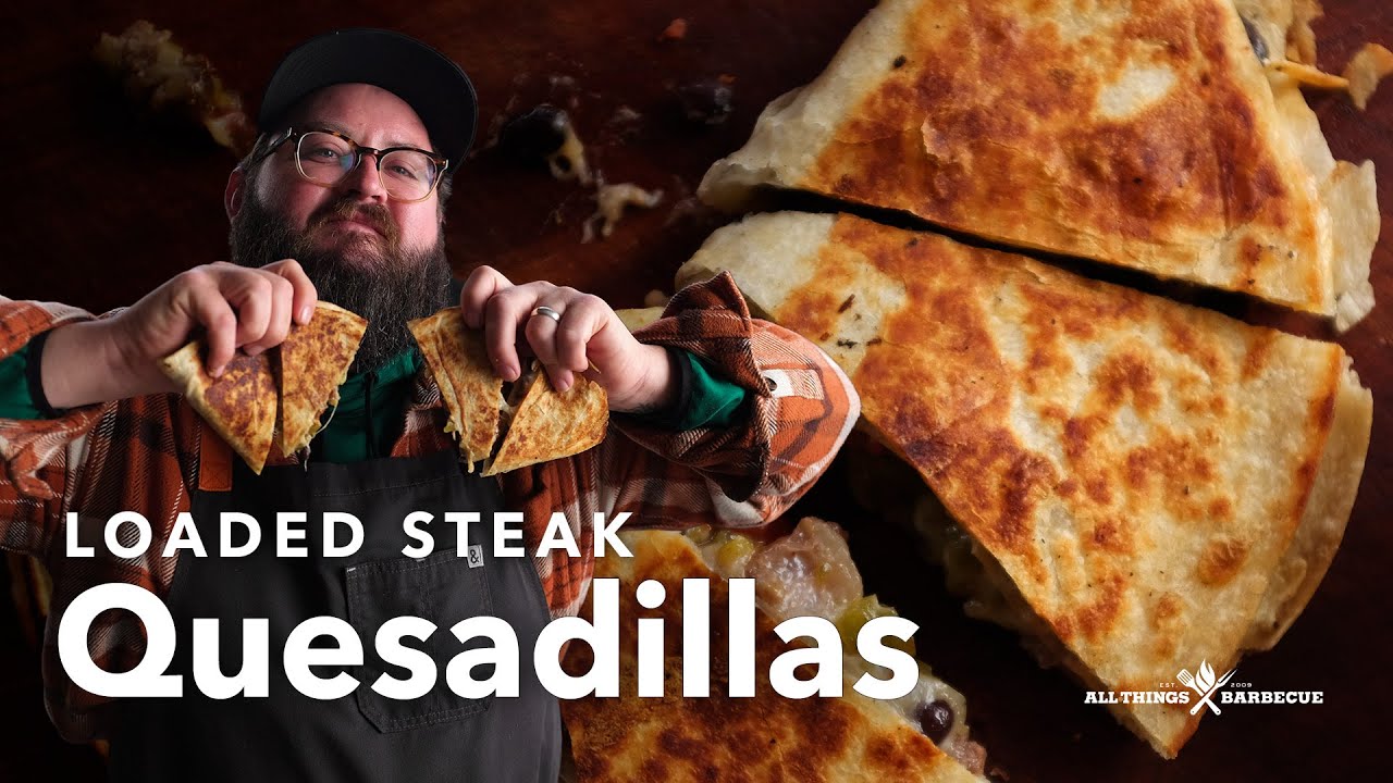 Ultimate Steak Quesadilla on the Griddle | Smoked, Spicy & Satisfying!