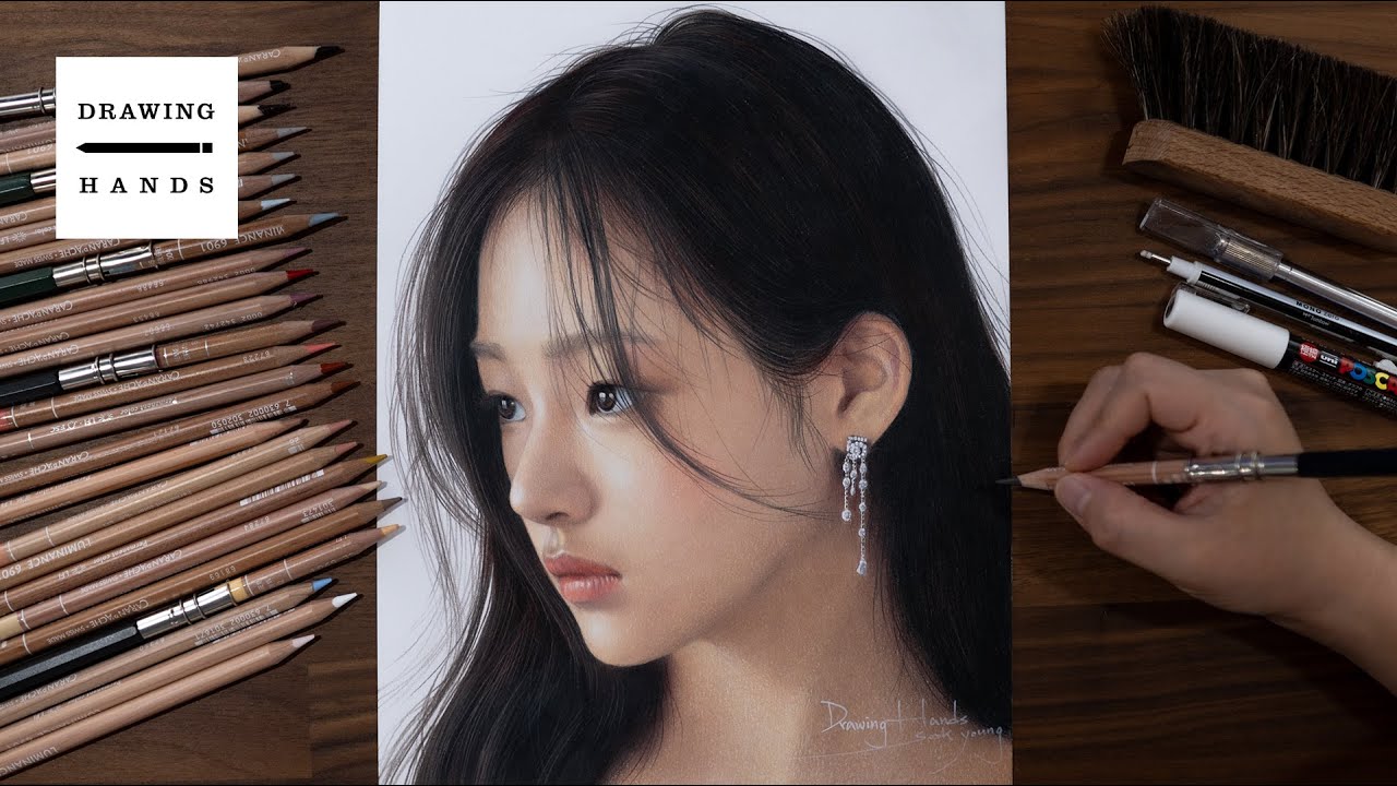 Drawing NewJeans - Minji [Drawing Hands]