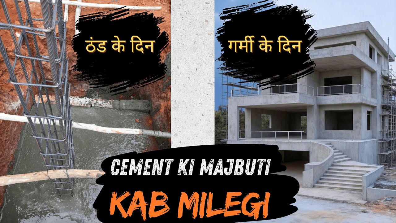 ठंड में घर बनाते समय Cement से होने वाली बड़ी Problems | Winter Construction Tips