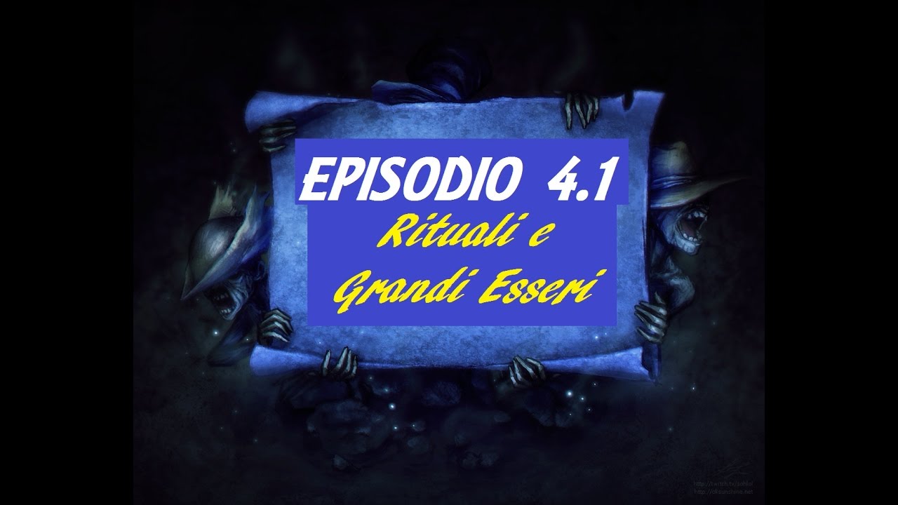 Bloodborne ep.4.1 - Rituali e Grandi Esseri