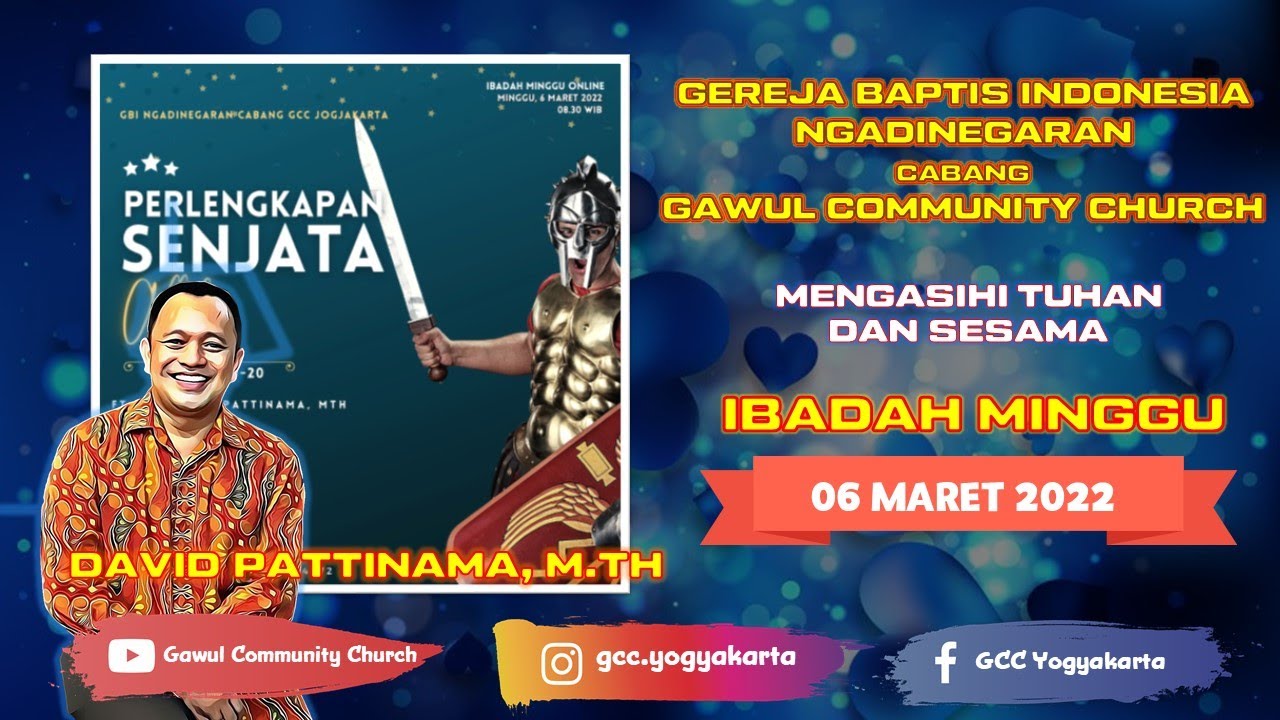 [LIVE] Ibadah Minggu, 06 Maret 2022 - GBI Ngadinegaran Cabang Gawul Community Church -