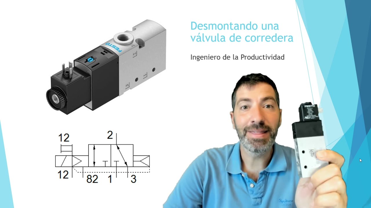 Desmontando una válvula de corredera neumática 🛠