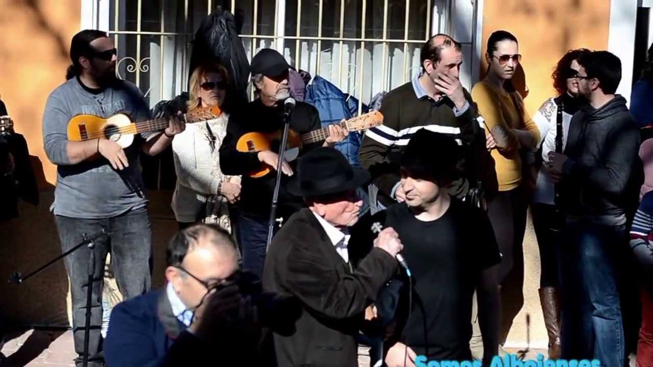 Cuadrilla de Aledo, tio Juan Rita y su Nieto- Encuentro de Cuadrillas Barranda 2014