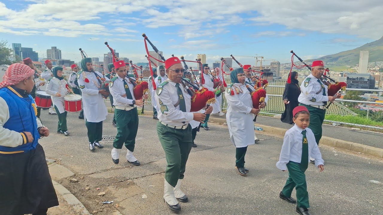 Bo-Kaap Muharram March 2025 with Habibia Siddique Muslim Brigade