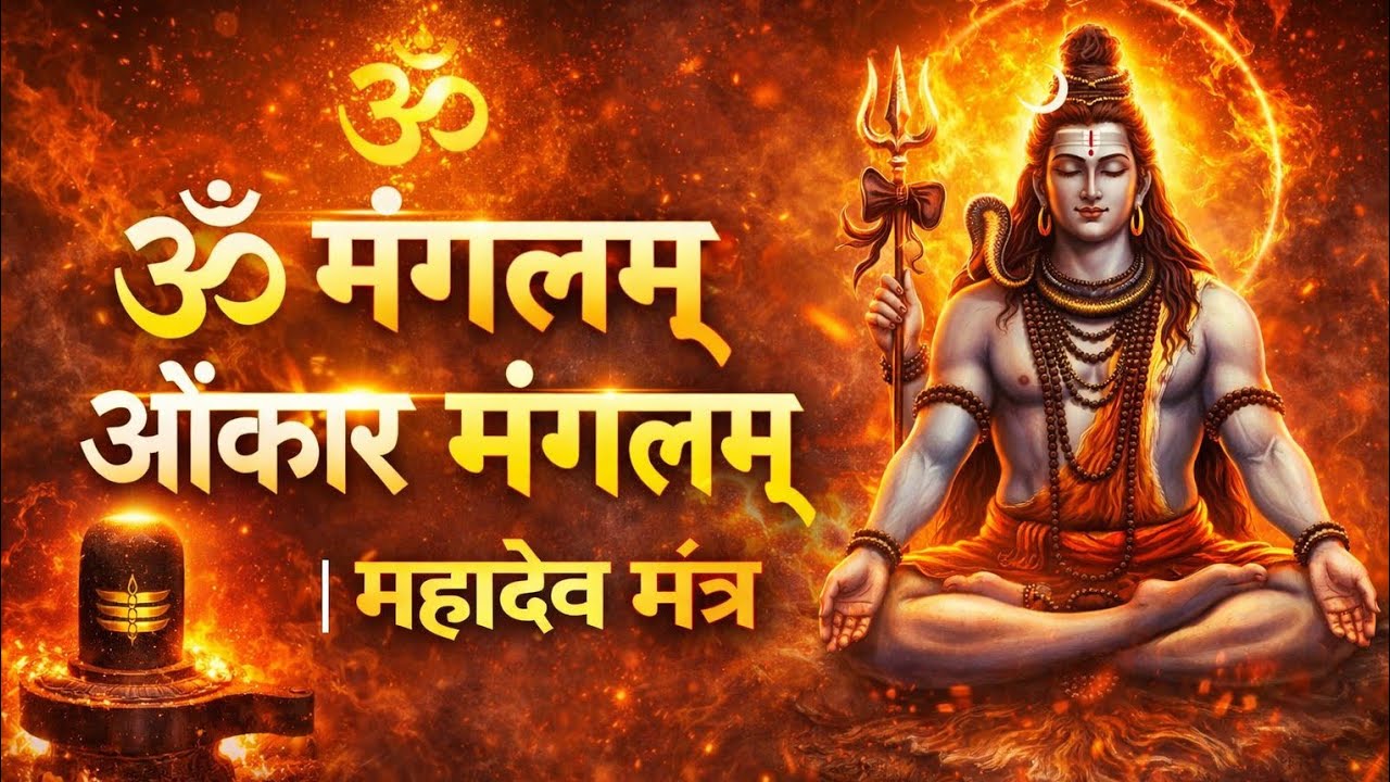 ॐ मंगलम् ओंकार मंगलम् | Mahadev Trending Song 2026 🔥 | Powerful Shiv Bhajan | Har Har Mahadev 4K