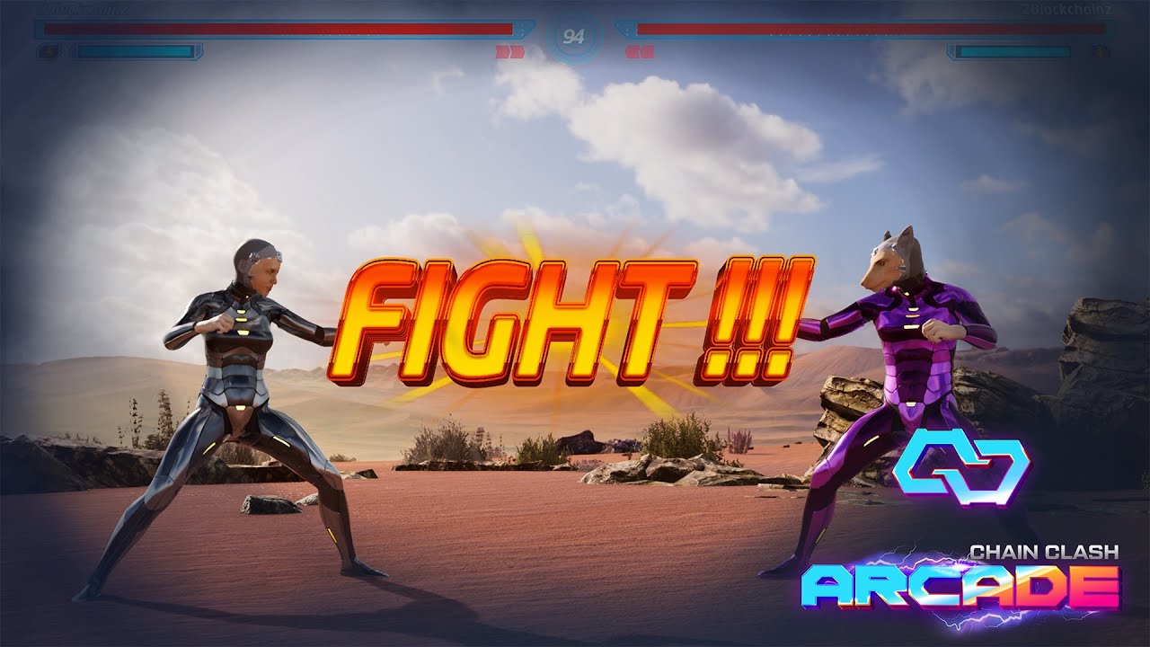 Chain Clash Arcade - THE FIRST BLOCKCHAIN FIGHTING GAME (teaser)
