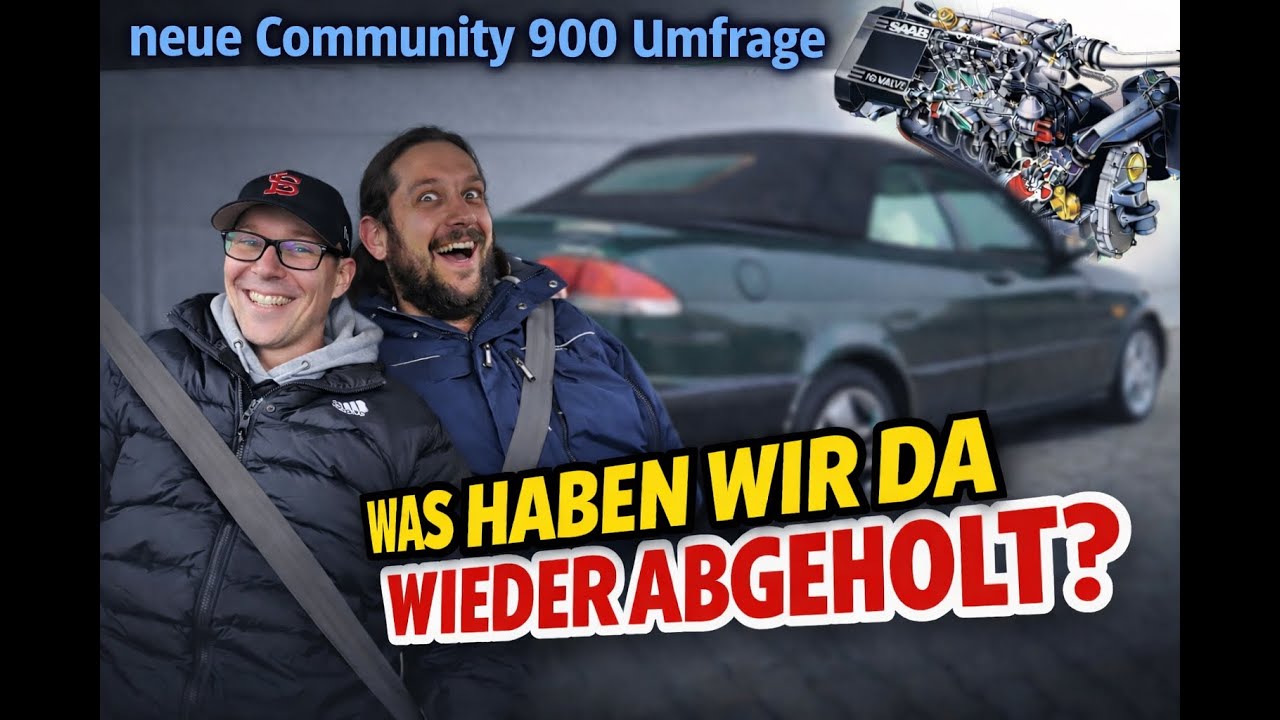 Neuzugang bei Saabastian-Automobile: 900 II Cabrio, wirds eine Katastrophe oder ist er zu retten??