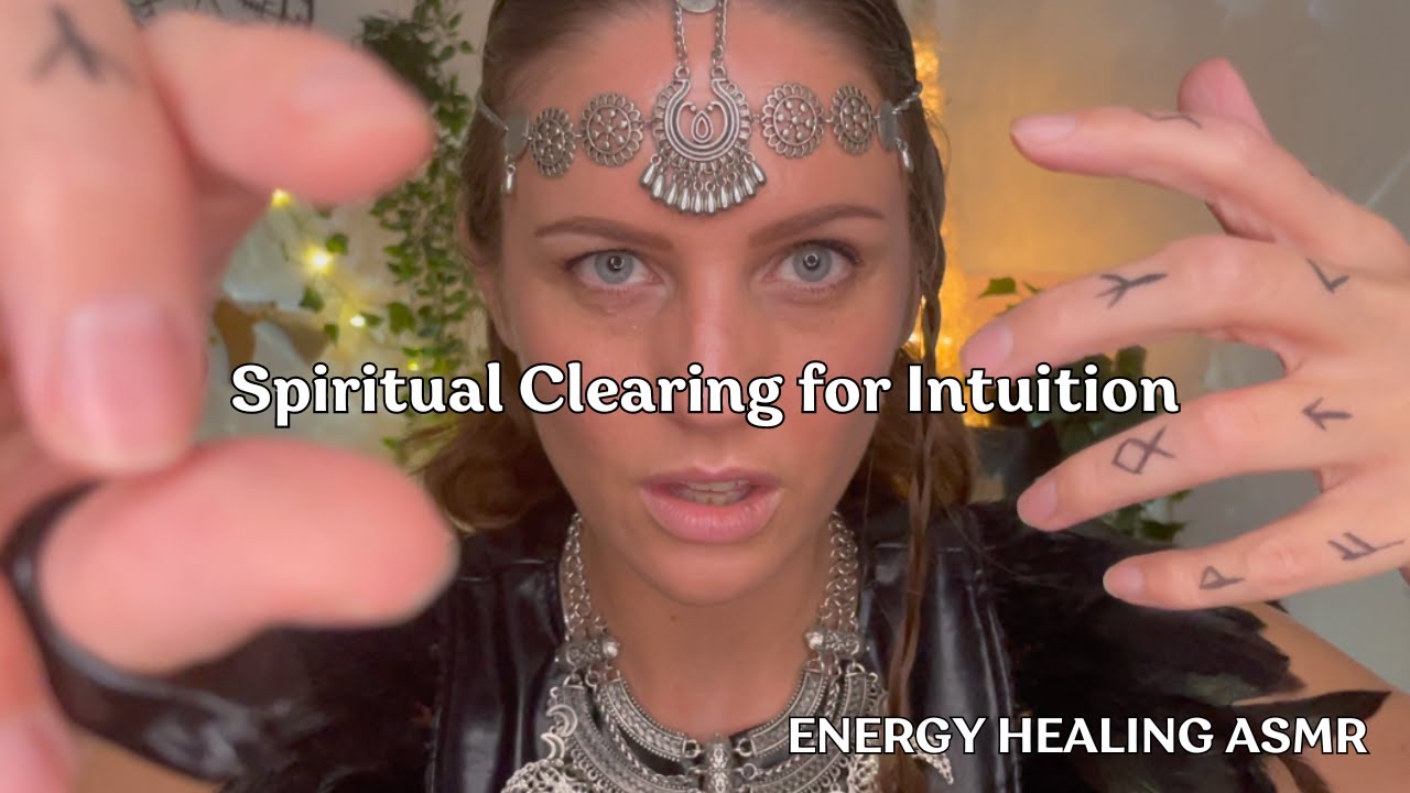 Strong Spiritual Cleansing to Unlock Intuition ⚡️ | 🔥 Shamanic Witch Energy Healing ASMR