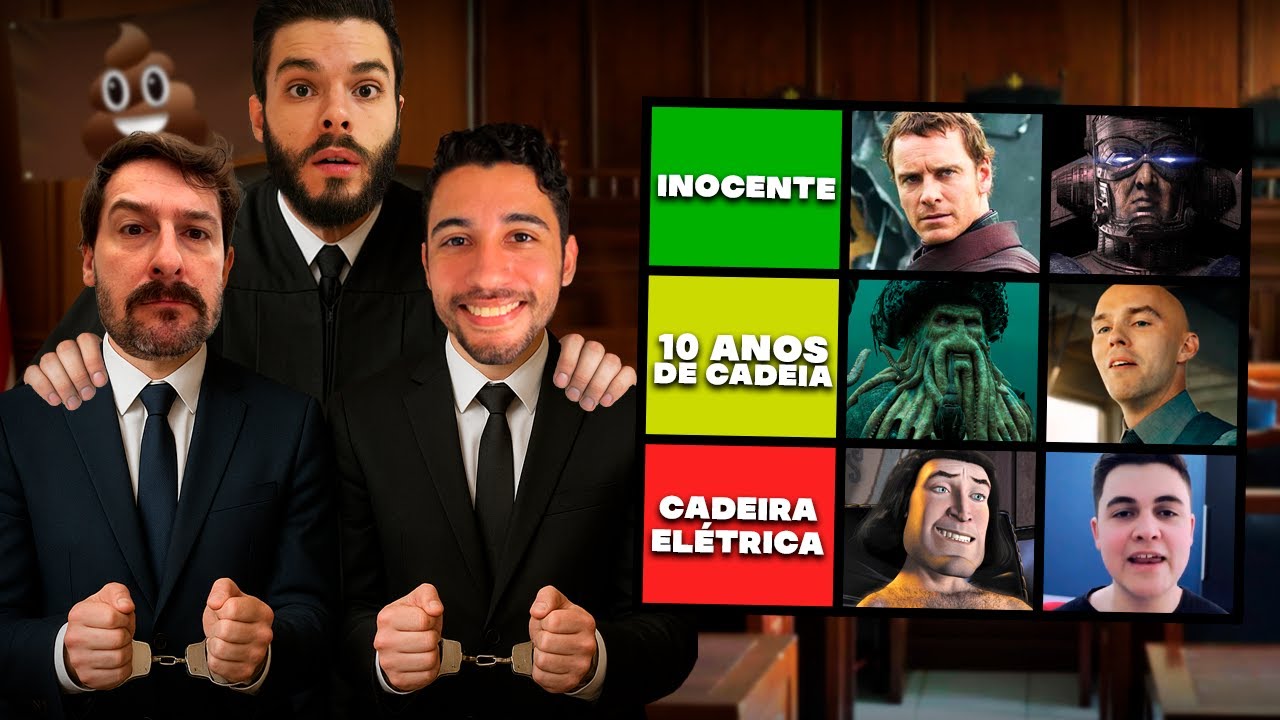 JULGANDO (novos) MAIORES VIL&Otilde;ES do CINEMA... | Tier Rafa #58
