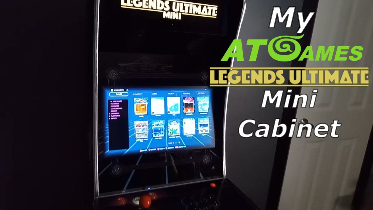 My AtGames Legends Ultimate Mini Cabinet