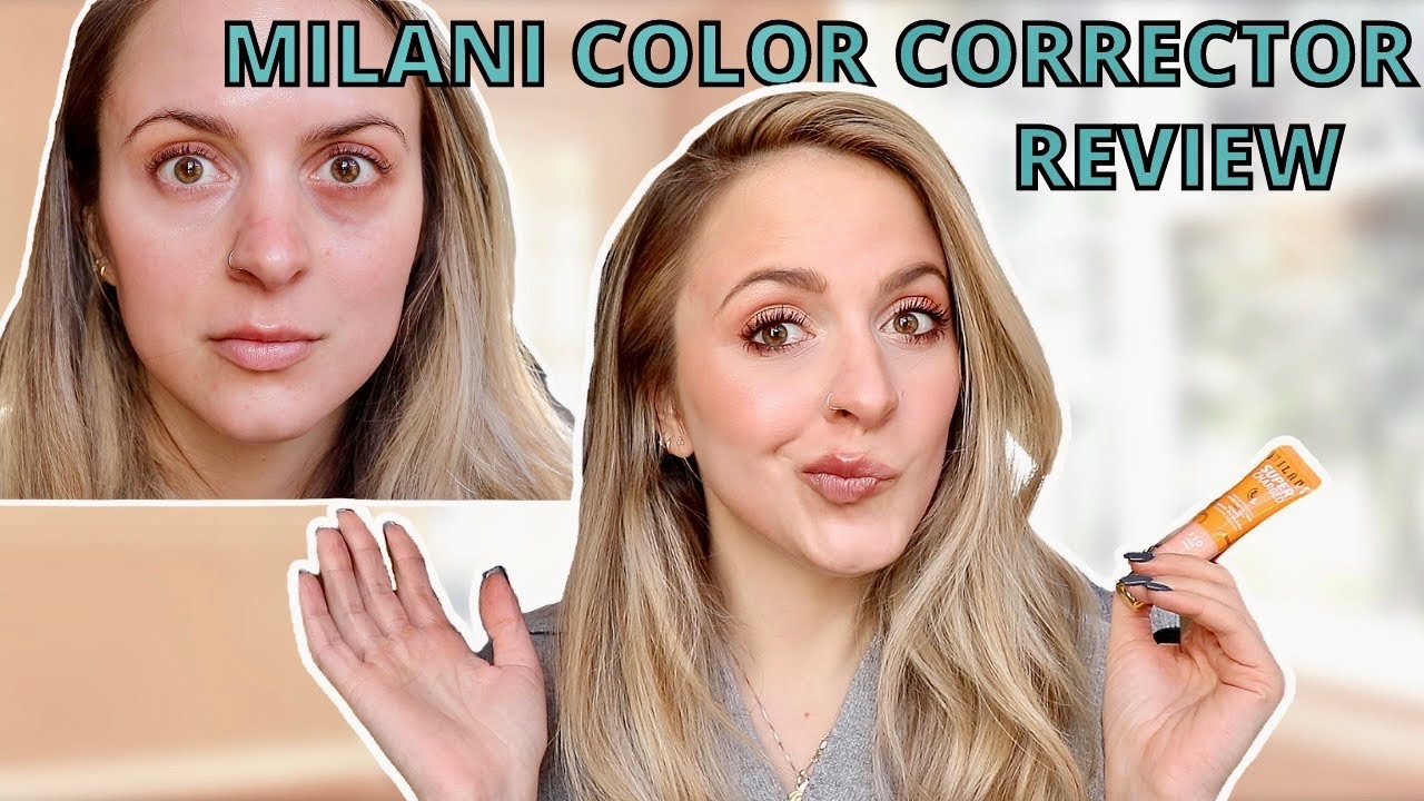MILANI SUPERCHARGED UNDER EYE COLOR CORRECTOR REVIEW & WEAR TEST|Whats the Best Drugstore Corrector?