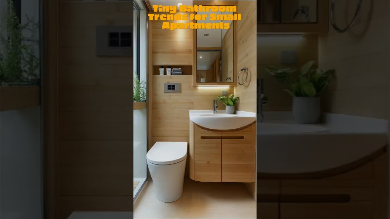 2025 Tiny Bathroom Trends for Small Apartments  #dreamapts #bathroom  #homedecorideas