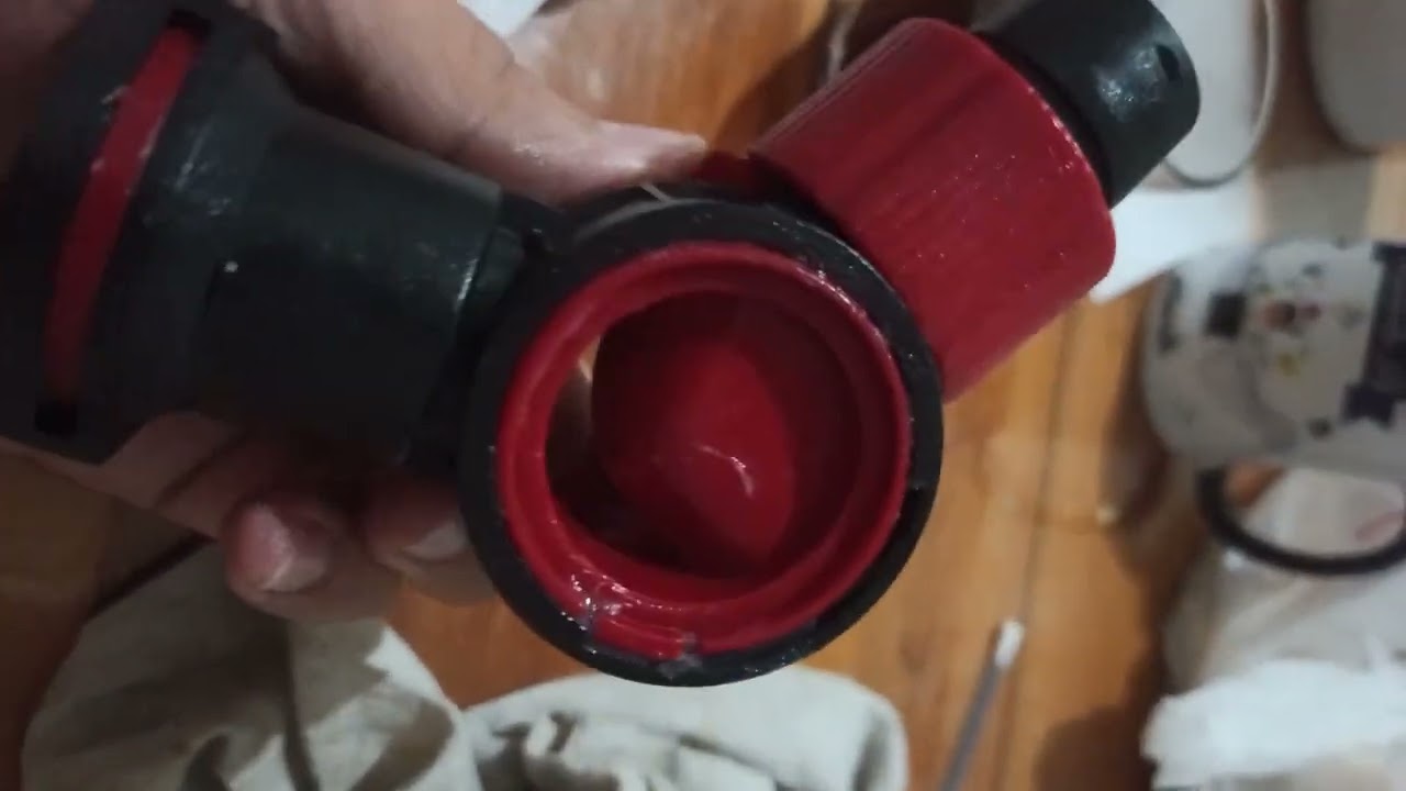 CANISTER SUNSUN HW-5000 COM VAZAMENTO NA VÁLVULA, OQUE FAZER?