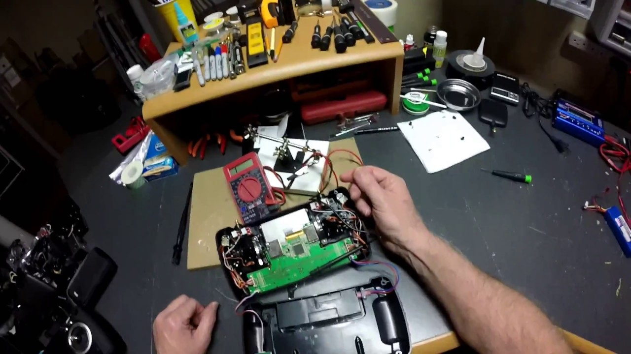 Hubsan H501S transmitter problem solved