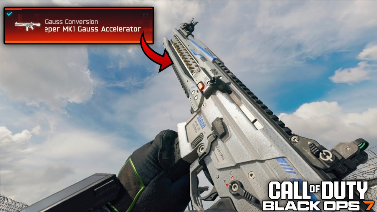 НОВЫЙ КОМПЛЕКТ УСКОРИТЕЛЯ ГАУССА ДЛЯ PEACEKEEPER УНИКАЛЕН в BLACK OPS 7! (Награда 6-й недели 5-го...