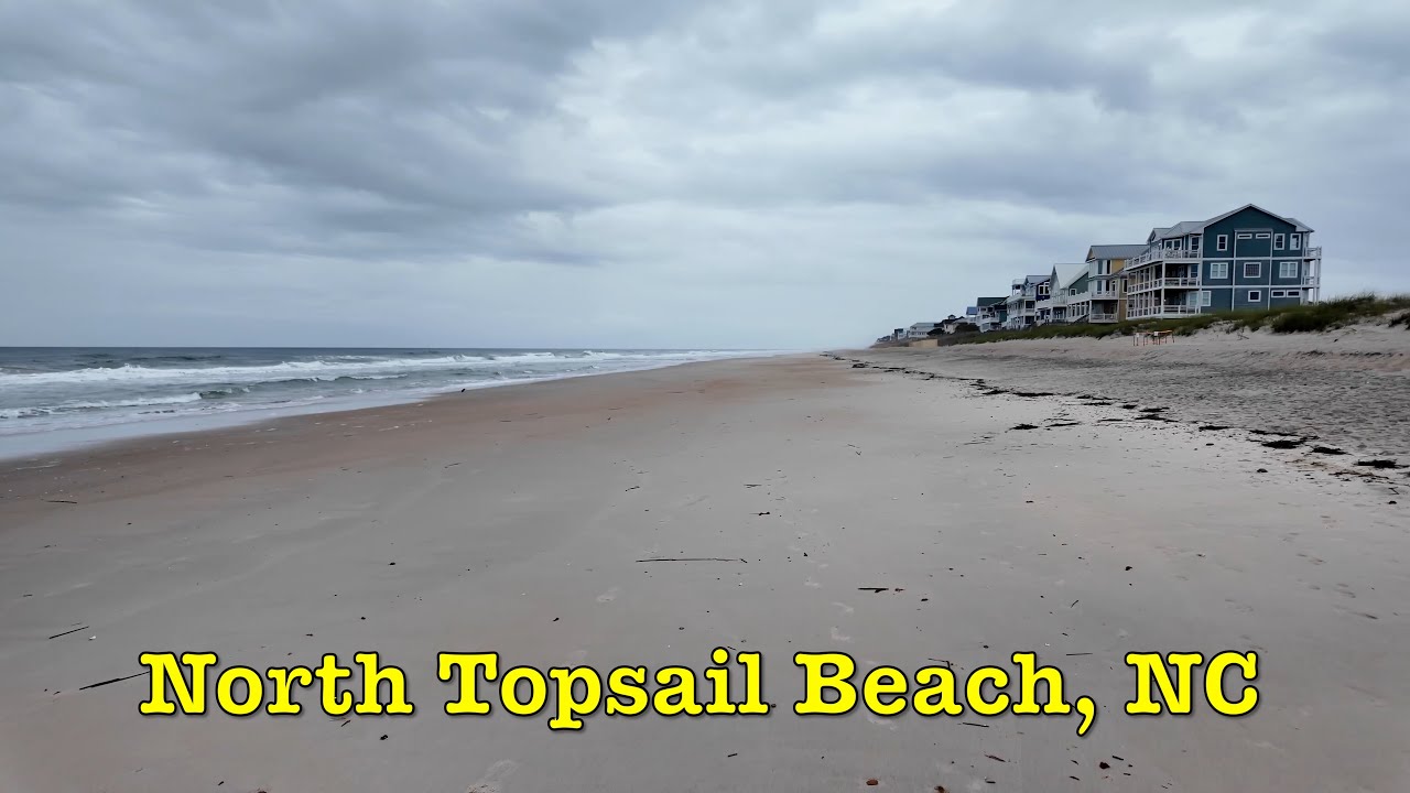 North Topsail Beach | Town Center Walk Through |  Visit, shop, eat, move to, or start a business