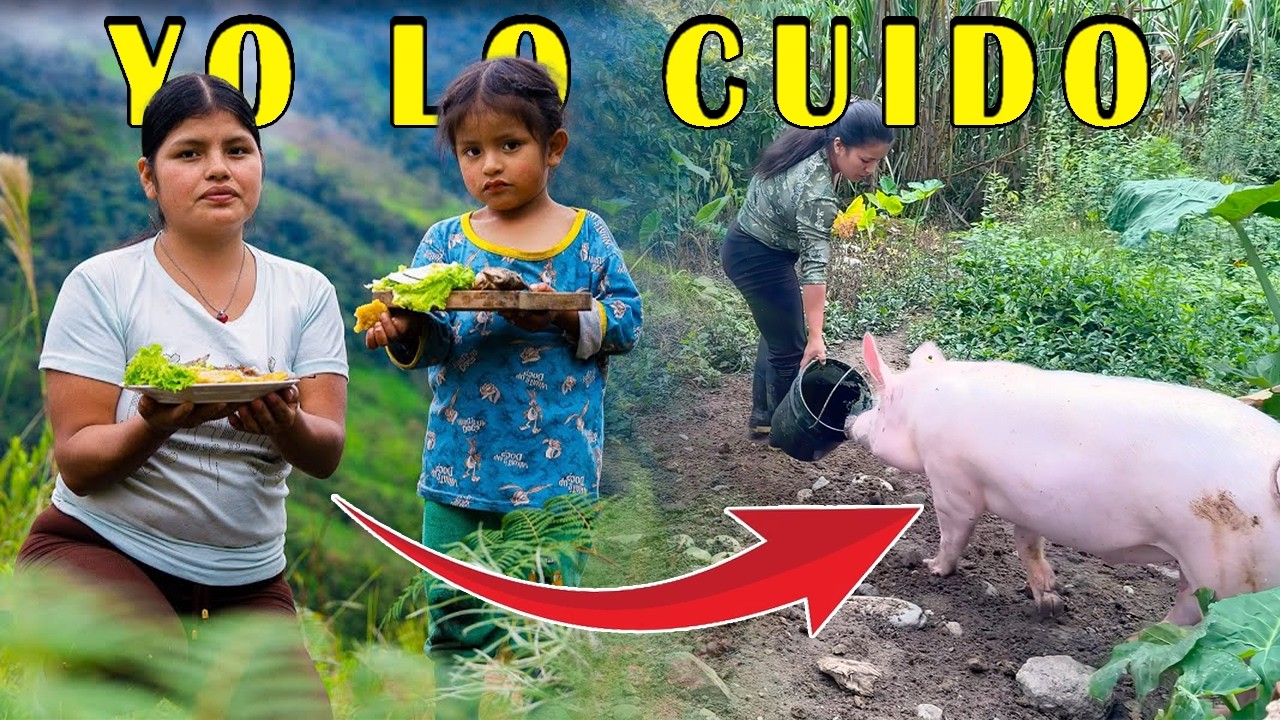 Nathalia fue a la Ciudad y me encargo sus Animalitos.