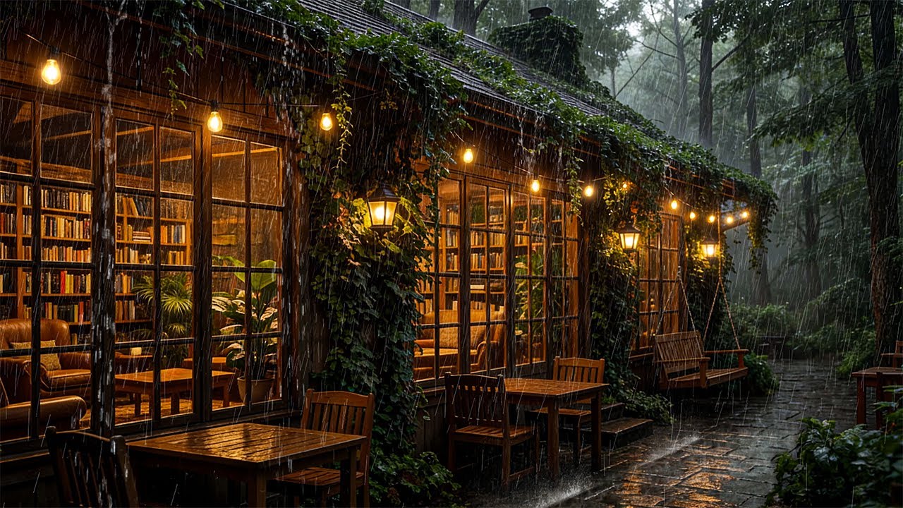 Peaceful Night Rain Sounds | Relax Fully and Sleep Without Worry