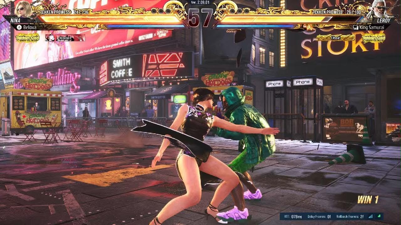 TEKKEN8 Nina vs Leroy