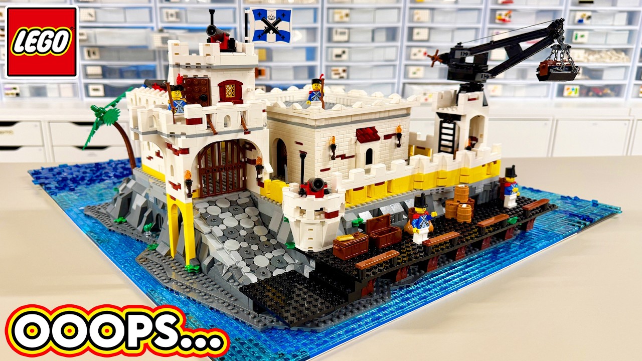 Упс... БОЛЬШОЕ обновление LEGO «Крепость Эльдорадо»