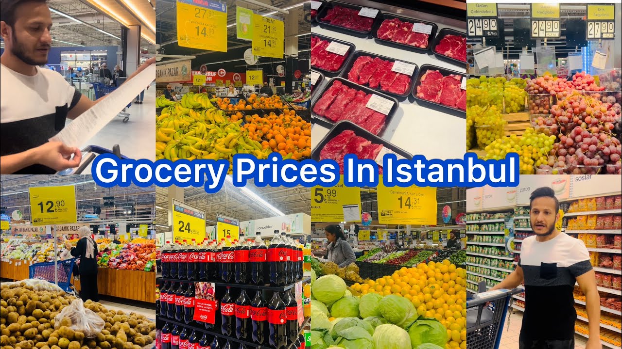 Grocery Prices In Istanbul?/The Cost Of Grocery In 2023 Prices In Istanbul🇹🇷