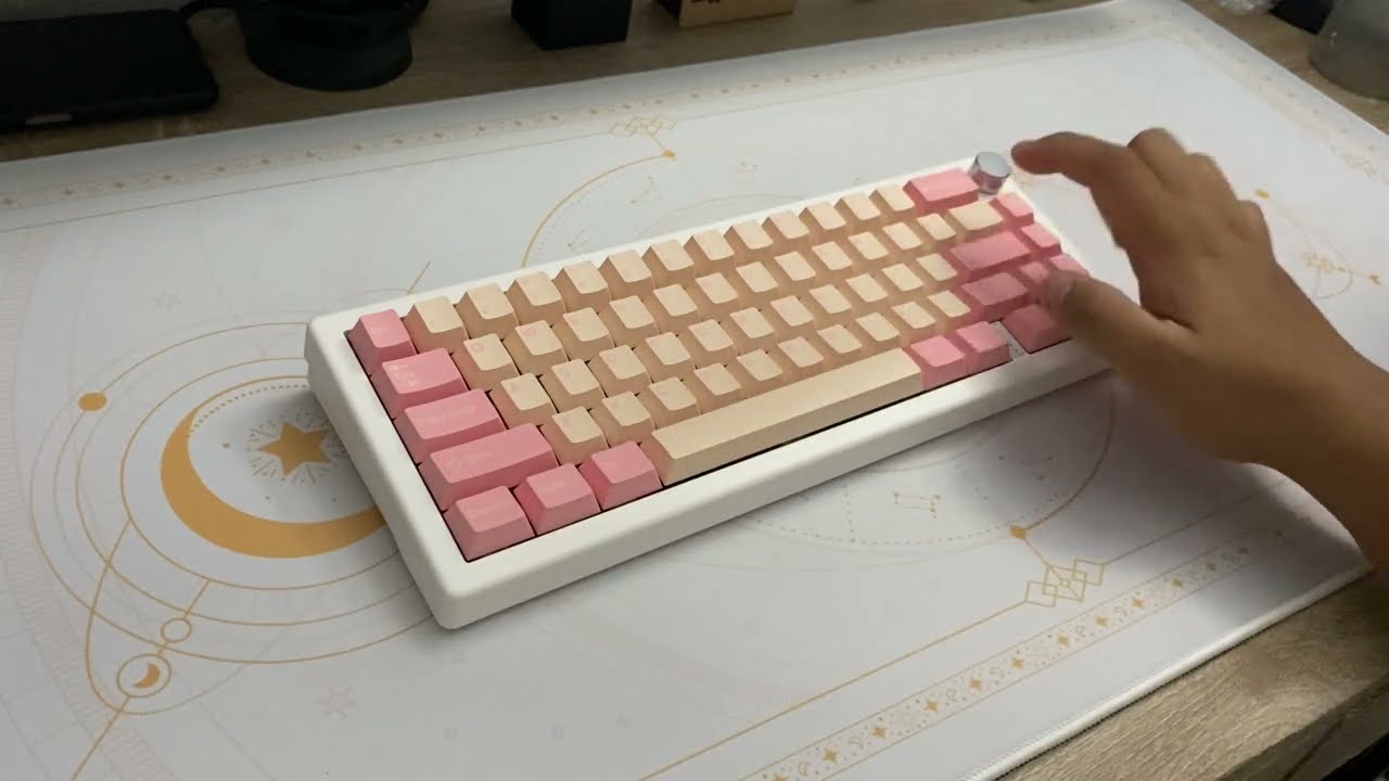 GMK67 — полное руководство по моддингу и сборке | Звуковой тест | Переключатели KTT Kang White