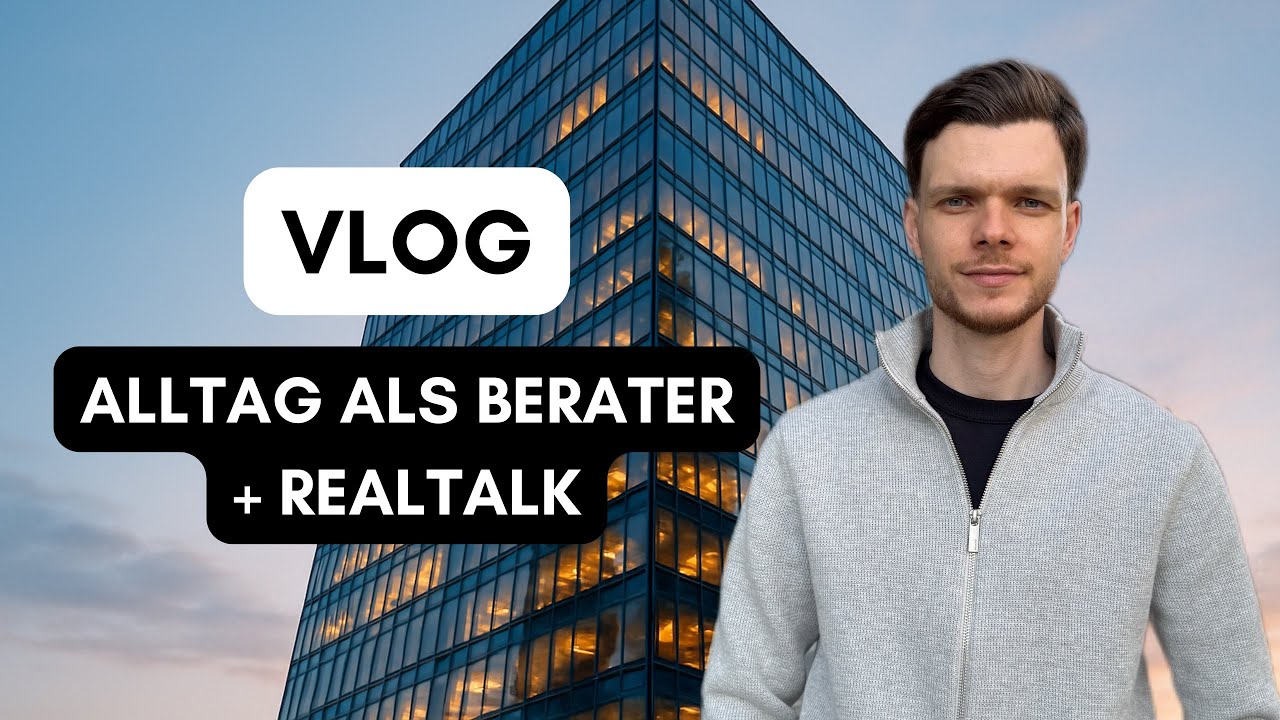 VLOG | Arbeitsalltag im Consulting | Realtalk + Podcast mit Consulting-Vorstand