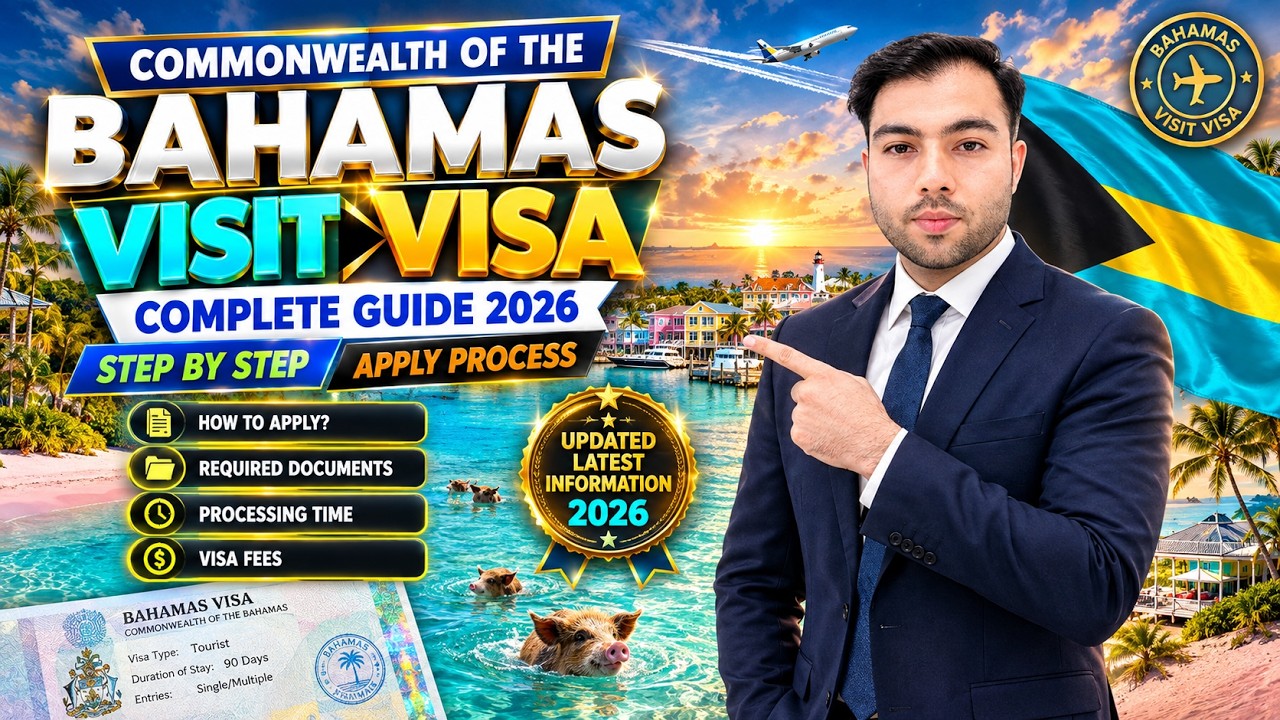 How to Apply for Bahamas Visit Visa | Complete Step-by-Step Guide 2026 | Tourist Visa Process