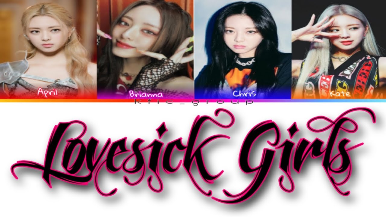 MY GIRL GROUP (4 MEMBERS) - LOVESICK GIRLS (BLACKPINK)