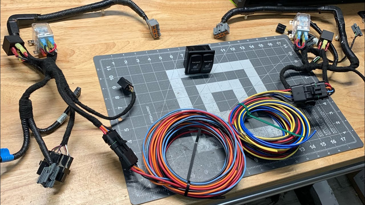 Комплект для самостоятельной сборки сидений Cool & Heat Super Duty Seats 11–16, который я могу со...