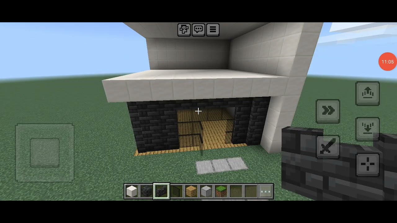 Hice una casa moderna en minecraft