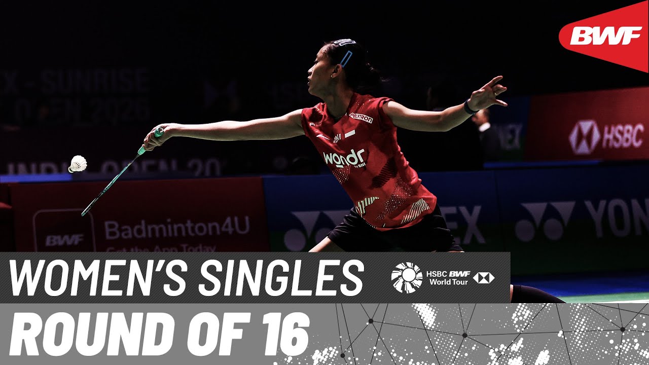 YONEX-SUNRISE India Open 2026 | Putri Kusuma Wardani (INA) [6] vs Line H&oslash;jmark Kj&aelig;rsfeldt (DEN)
