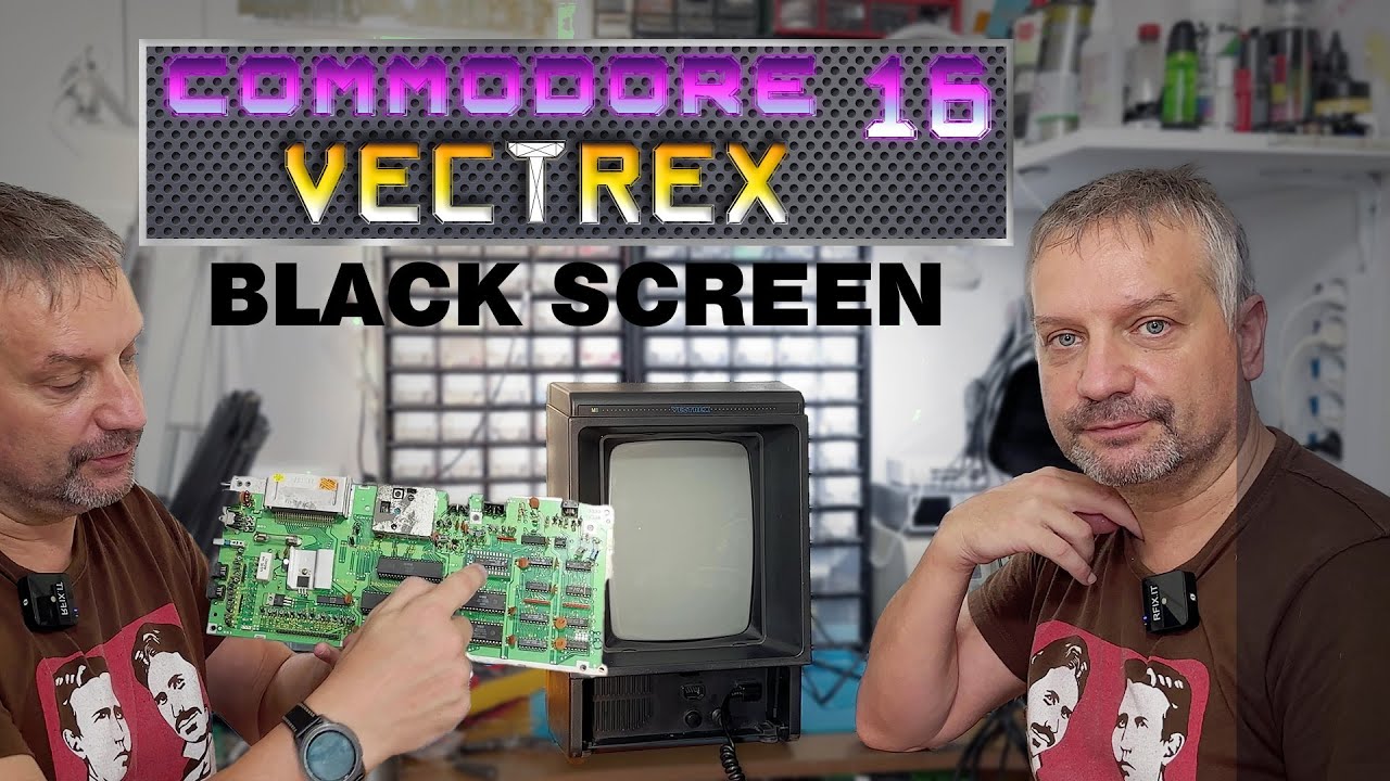 RV143: Riparazione #Vectrex e #Commodore 16 di Un'idea di #AP