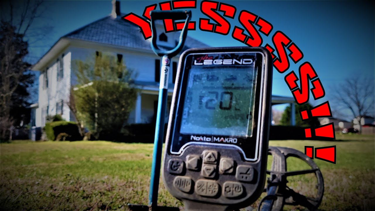 Metal Detecting Nokta Legend 1906 House Smacking Targets