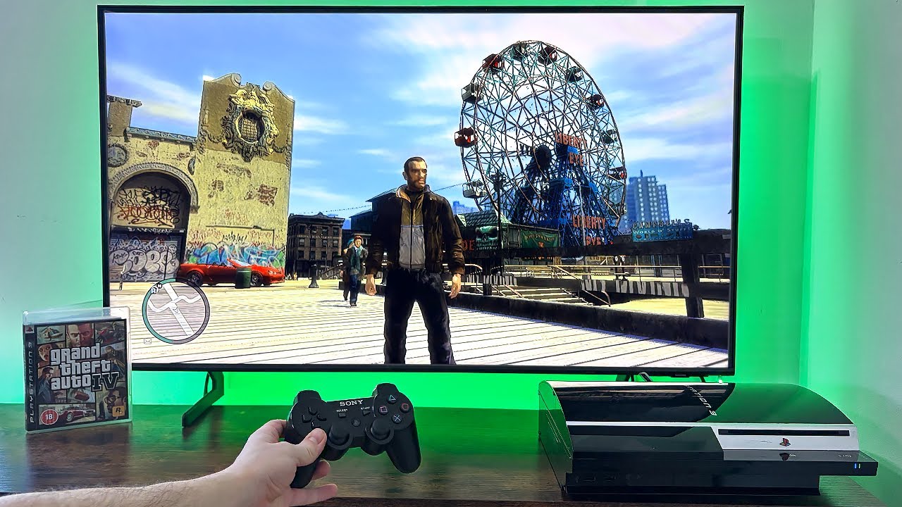 GTA 4 on the PS3 FAT Test - POV Gameplay Asmr