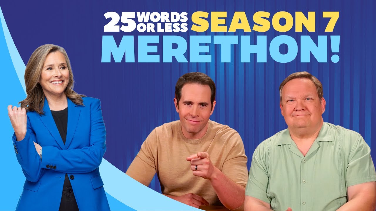 Watch the Words Fly in These Five Fast-Paced Games | 25 Words or Less Mere-thon with Meredith Vieira