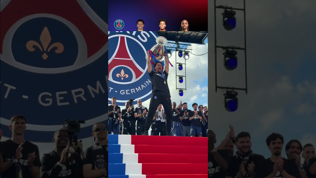 PSG champions Parade🔥🏆