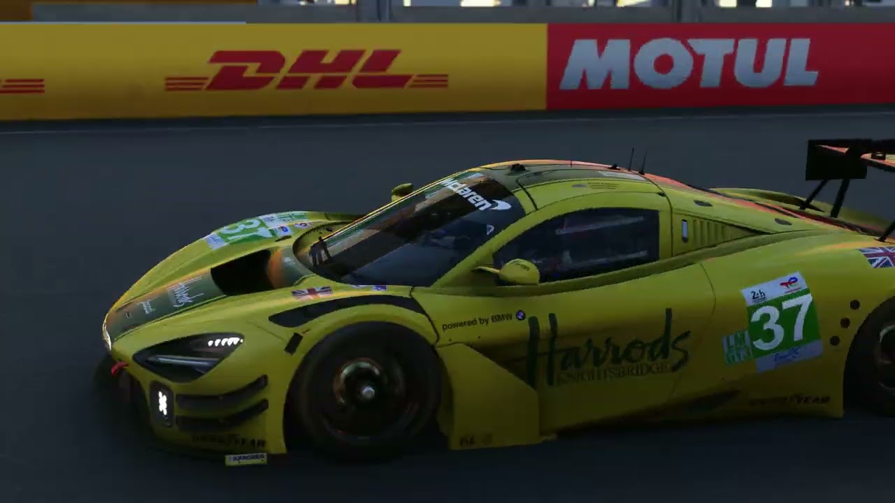 LMU Birthday bash LeMans 2hour race. 1 stint
