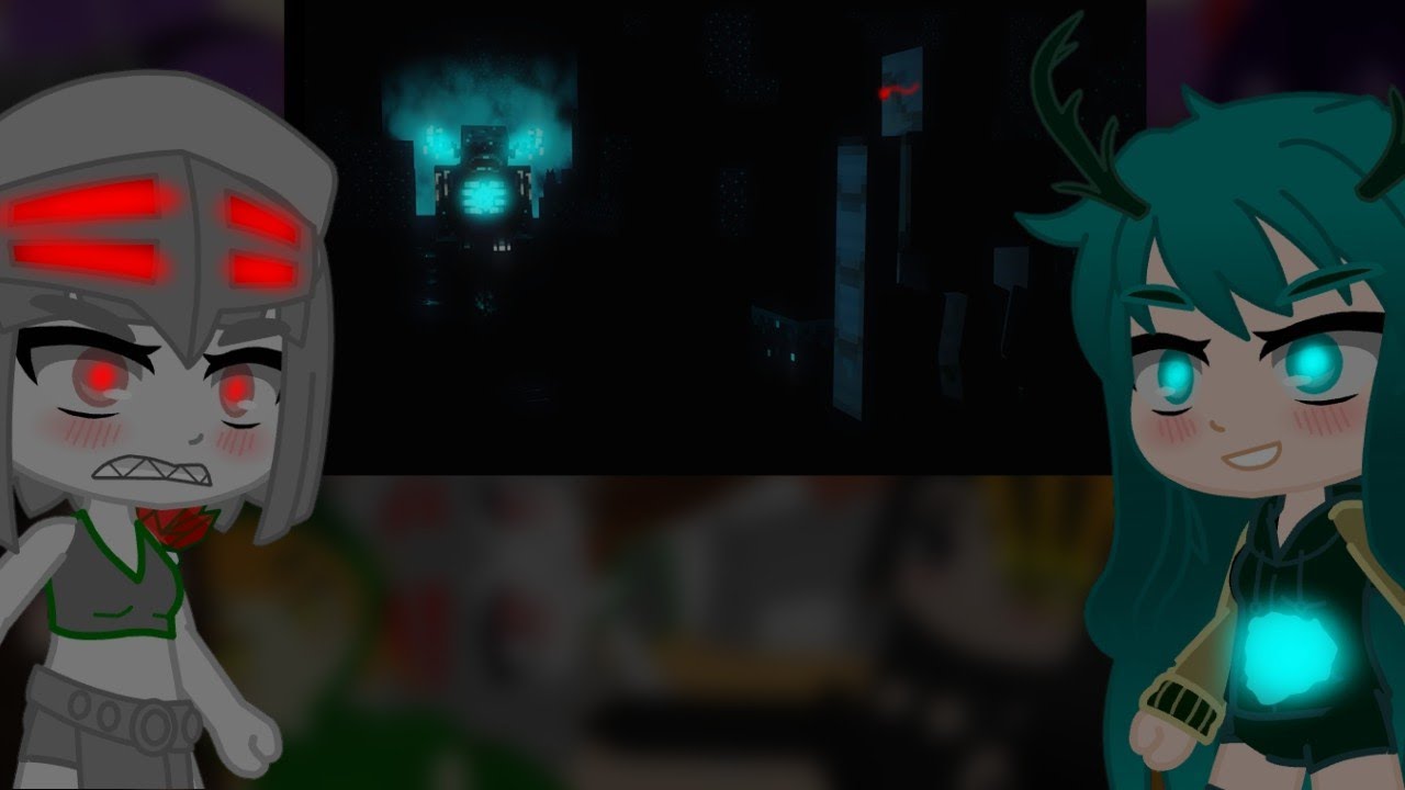 Mob Talker React To Iron Golem Vs The Warden by Imagineerz (REQUESTED, MILLIE AND WARDESIE)