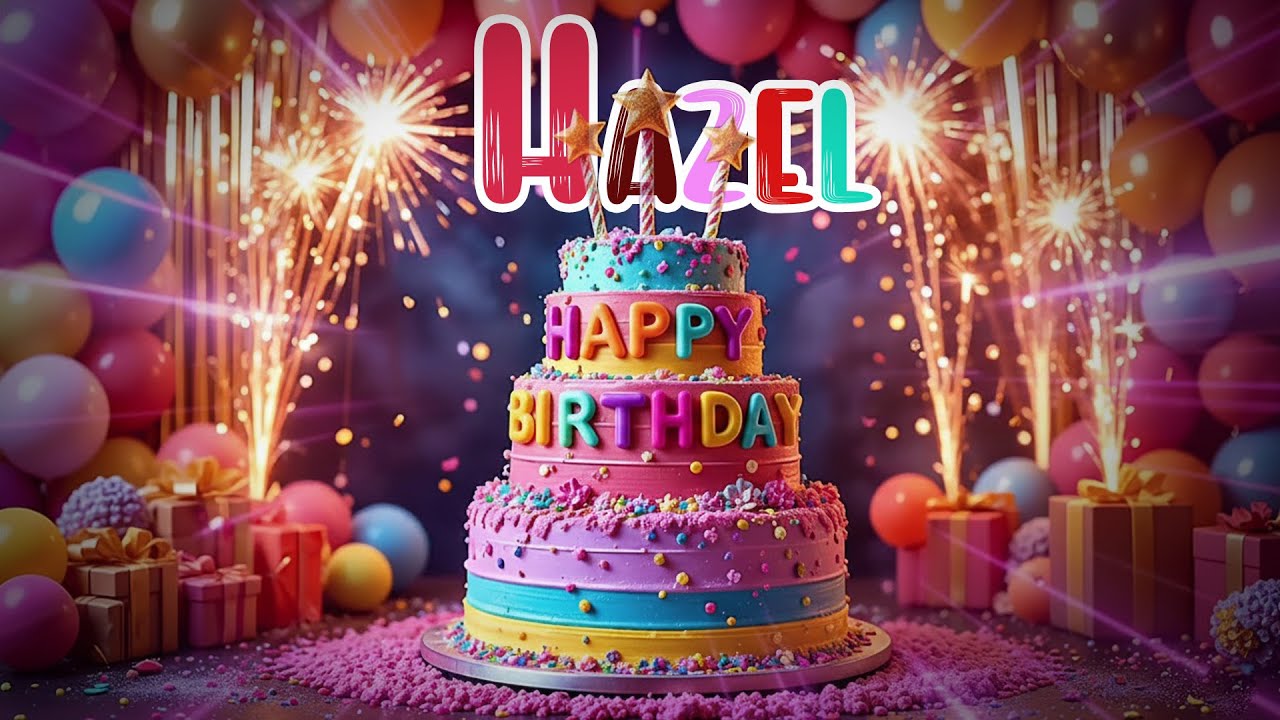 HAZEL BIRTHDAY SONG | YOUR SPECIAL DAY | HAPPY BIRTHDAY HAZEL
