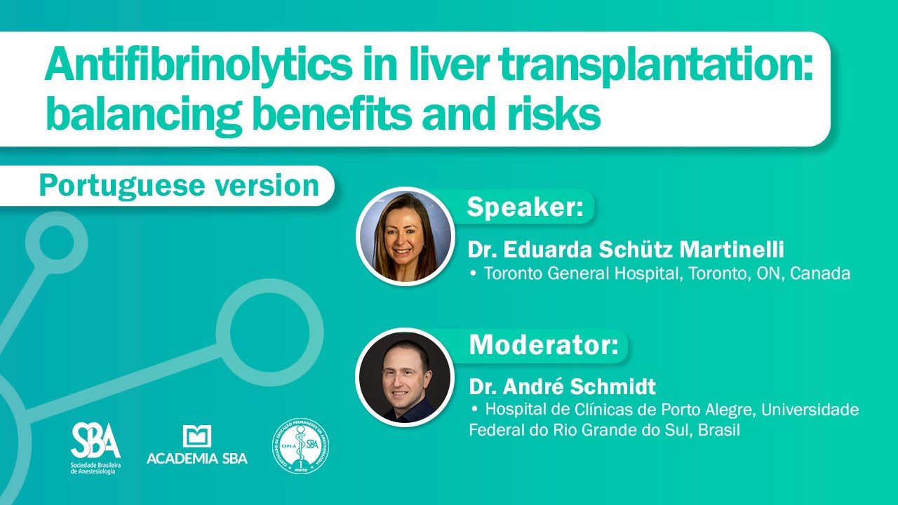 Antifibrinolytics in liver transplantation: balancing benefits and risks